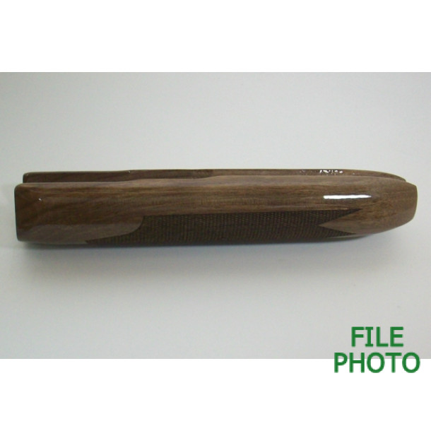 Forend Assembly - Walnut - Laser Cut Checkered - High Gloss - Original