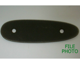 Butt Plate - Steel w/ Raised Diamond Checkering - Original Butt Plate - Steel w/ Raised Diamond Checkering - Original