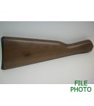 Butt Stock - Straight Grip - Hard Wood w/ Butt Plate - Original