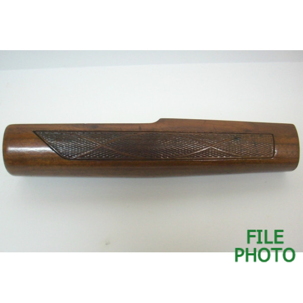 Forearm - Walnut - Checkered - Third Pattern - 10 1/4" Long - Original