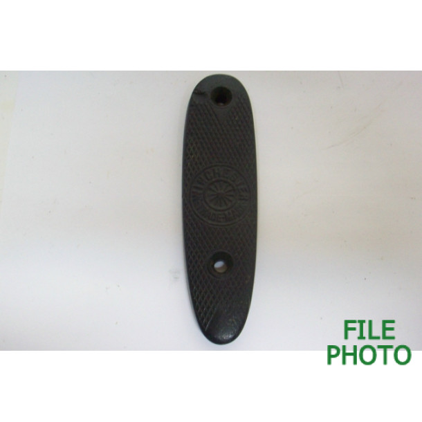 Butt Plate - Hard Rubber - Original Butt Plate - Hard Rubber - Original