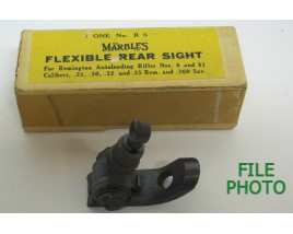 Automatic Flexible Joint Tang Peep Sight by Marbles - Original