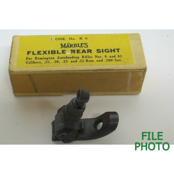 Automatic Flexible Joint Tang Peep Sight by Marbles - Original