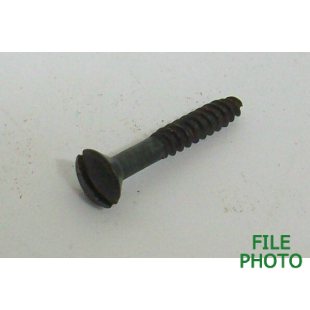 Butt Plate Screw - Straight Slot - Original