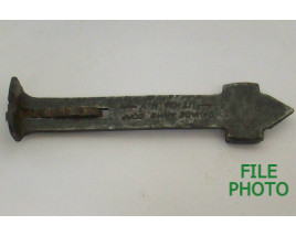 Rear Sight - Simple - Complete - Early Variation w/ Printing - Original