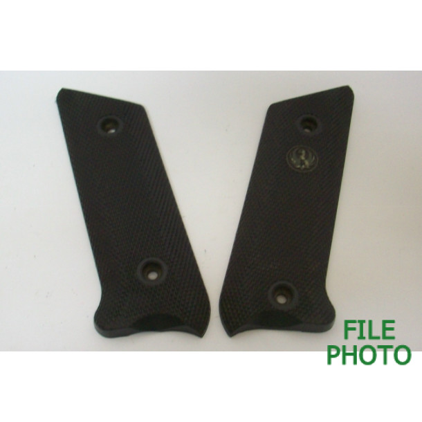 Grip Panels - 5th Variation - Checkered Synthetic - Original Grip Panels - 5th Variation - Checkered Synthetic - Original