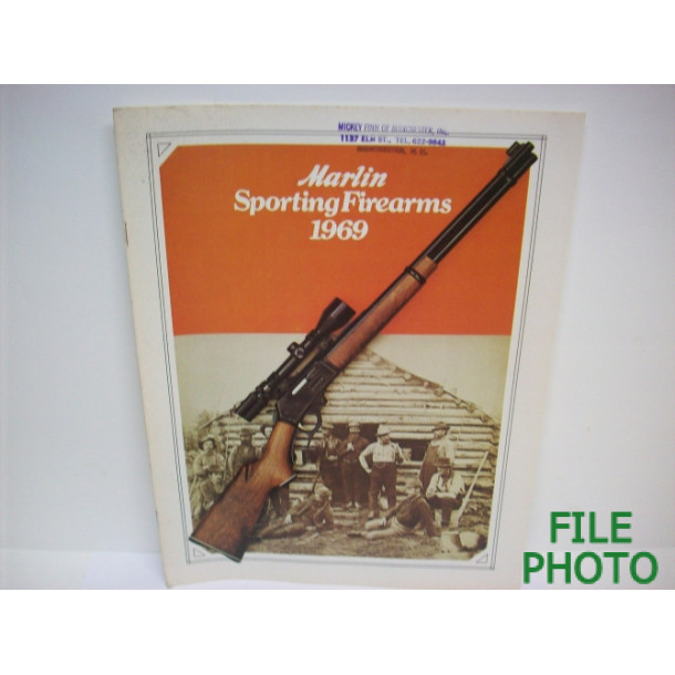 Marlin 1969 Sporting Firearms Catalog - Original