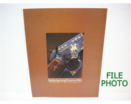 Marlin 1984 Sporting Firearms Catalog - Original