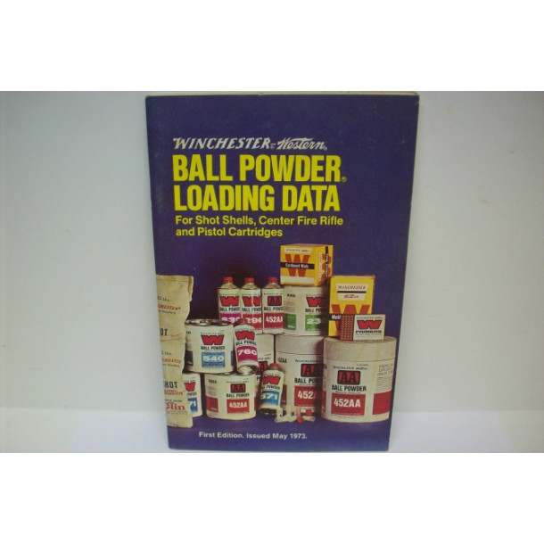 Winchester-Western 1973 Reloading Handbook - Original Winchester-Western 1973 Reloading Handbook - Original