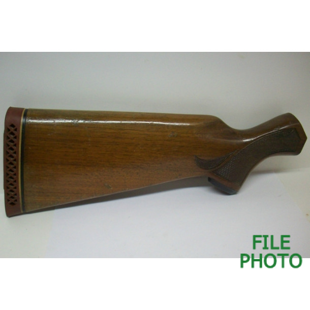 Butt Stock - Walnut - Checkered - 2nd Pattern - w/ Pad - Original