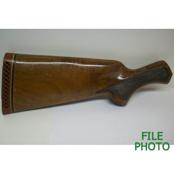 Butt Stock - Walnut - Checkered - 3rd Pattern - w/ Pad - Original