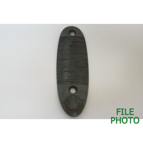 Butt Plate - Serrated - Late Variation - Original Butt Plate - Serrated - Late Variation - Original