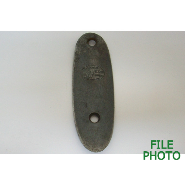 Butt Plate - Early Variation - Original Butt Plate - Early Variation - Original