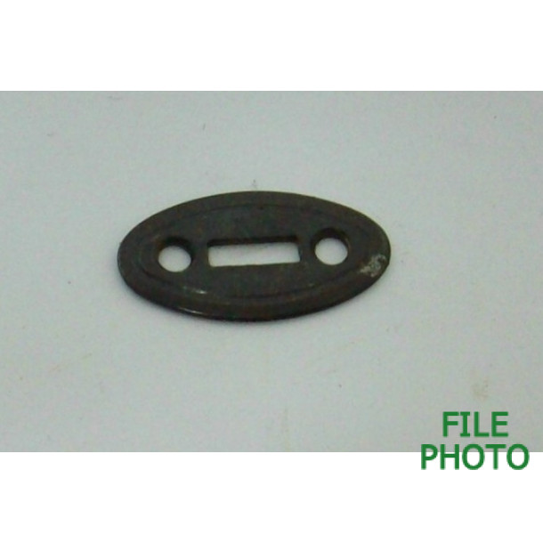 Forend Escutcheon - Blue - Original Forend Escutcheon - Blue - Original