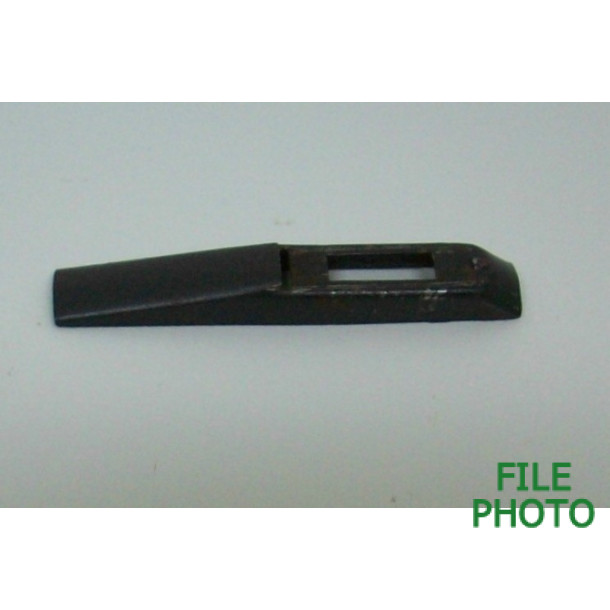 Front Sight Ramp - No. 97 Series - w/ Patent Stamping - Original Front Sight Ramp - No. 97 Series - w/ Patent Stamping - Original