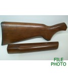 Stock Set - Hardwood - Second Variation - w/ Buttplate & Grip Cap - Original