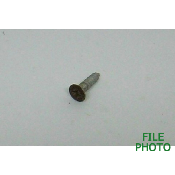 Trigger Guard Screw - Front - Silver Finished - Original