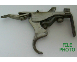 Angle Bar / Safety / Trigger Assembly - Silver Finished - Original Angle Bar / Safety / Trigger Assembly - Silver Finished - Original