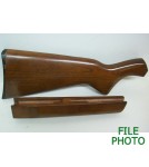 Stock Set - Hardwood - First Variation - w/ Butt Plate - Original