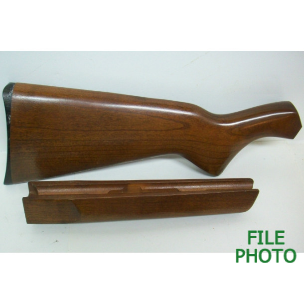 Stock Set - Hardwood - First Variation - w/ Butt Plate - Original Stock Set - Hardwood - First Variation - w/ Butt Plate - Original