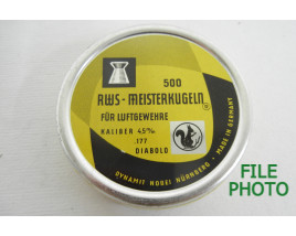 RWS Meisterkugeln Diabolo .177 Caliber (4.5mm) Airgun Pellets