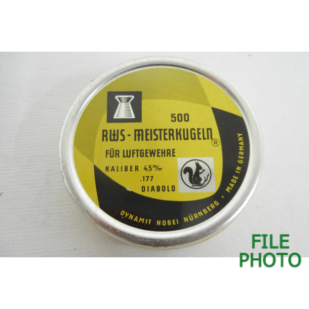 RWS Meisterkugeln Diabolo .177 Caliber (4.5mm) Airgun Pellets