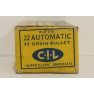 C-I-L Super-Clean Box of 22 Automatic Ammunition