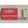 CCI Mini-Mag Box of 22 LR Ammunition - Partial Box