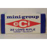 CCI Mini-Group Target Box of 22 LR Ammuition