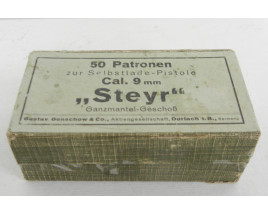 Gustav Genschow 9mm Cal Steyr Ammunition