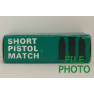 Eley Short Pistol Match Box of 22 Short Ammuition