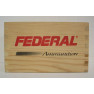 Federal Ammunition / Cabela's Wooden Ammunition Box - Empty