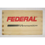 Federal Ammunition / Cabela's Wooden Ammunition Box - Empty