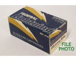 Federal Lightning Box of 22 LR Ammunition