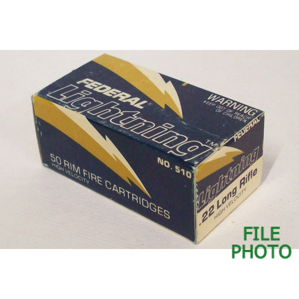 Federal Lightning Box of 22 LR Ammunition