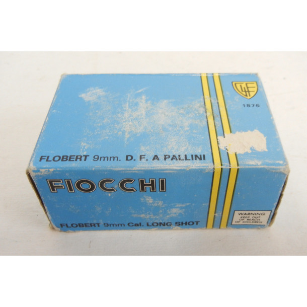 Fiocchi Flobert Box of 9 mm Ammunition -Partial