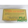 Peters Rustless 30 Luger (7.65 mm) Center Fire Ammunition