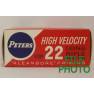 Peters High Velocity Box of 22 LR Ammunition - Hollow Point
