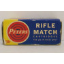 Peters Rifle Match Box of 22 LR Ammunition