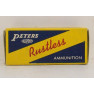 Peters Rustless Box of 22 LR Ammunition