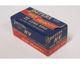 Peters High Velocity Box of 22 LR Ammunition