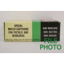 RWS Pistol Match Box of 22 LR Ammunition