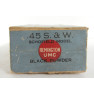 Remington UMC box of .45 S&W Schofield Model Revolver Ammunition