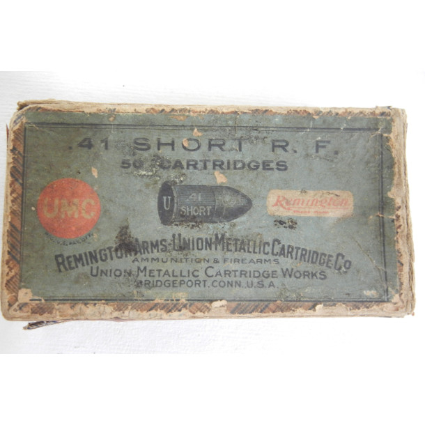 Remington Box of .41 Short Rim Fire Ammunition