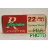 Remington Hi-Speed Box of 22 LR Ammunition