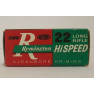 Remington Hi Speed Kleanbore Box of 22 LR Ammunition
