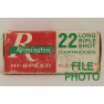 Remington Hi-Speed Box of 22 LR Ammunition - Shot