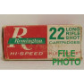 Remington Hi-Speed Box of 22 LR Ammunition - Shot