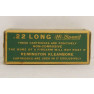 Remington Kleanbore Hi-Speed Lubricated Box of 22 Long Ammunition - Partial Box