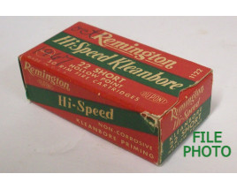 Remington Hi-Speed Kleanbore Box of 22 Short Ammunition - Hollow Point